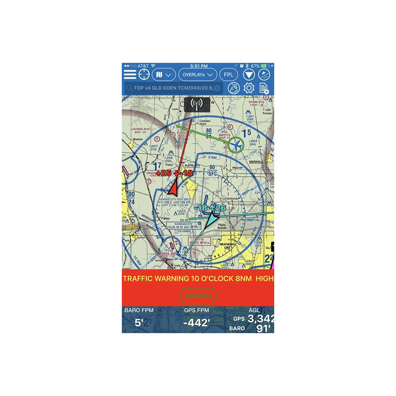 In app image of Aerovie Electronic Flight Bag application