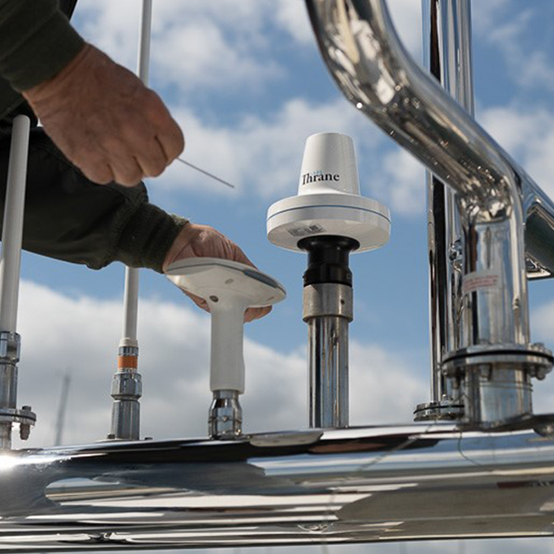 LT-3100S GMDSS Antenna Installation