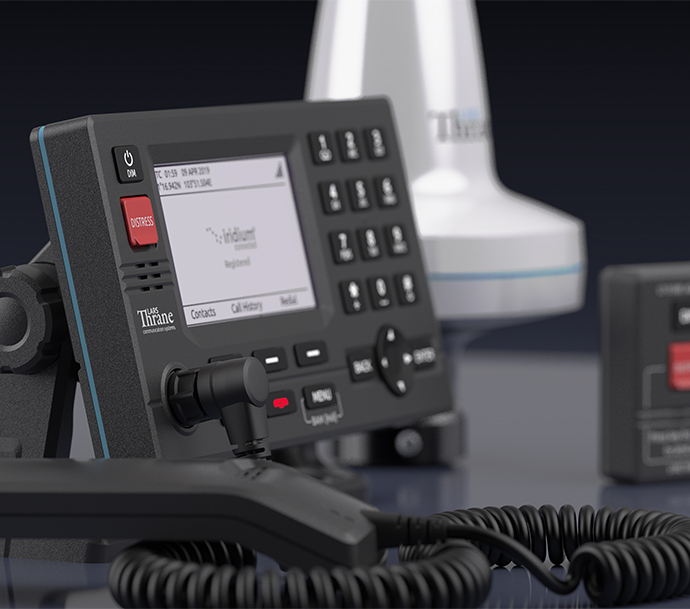 LT-3100S GMDSS side angle